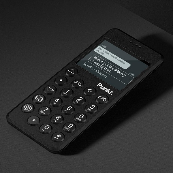 プンクト Punkt. MP02 New Generation MP02A-BK 携帯 電話 ケータイ