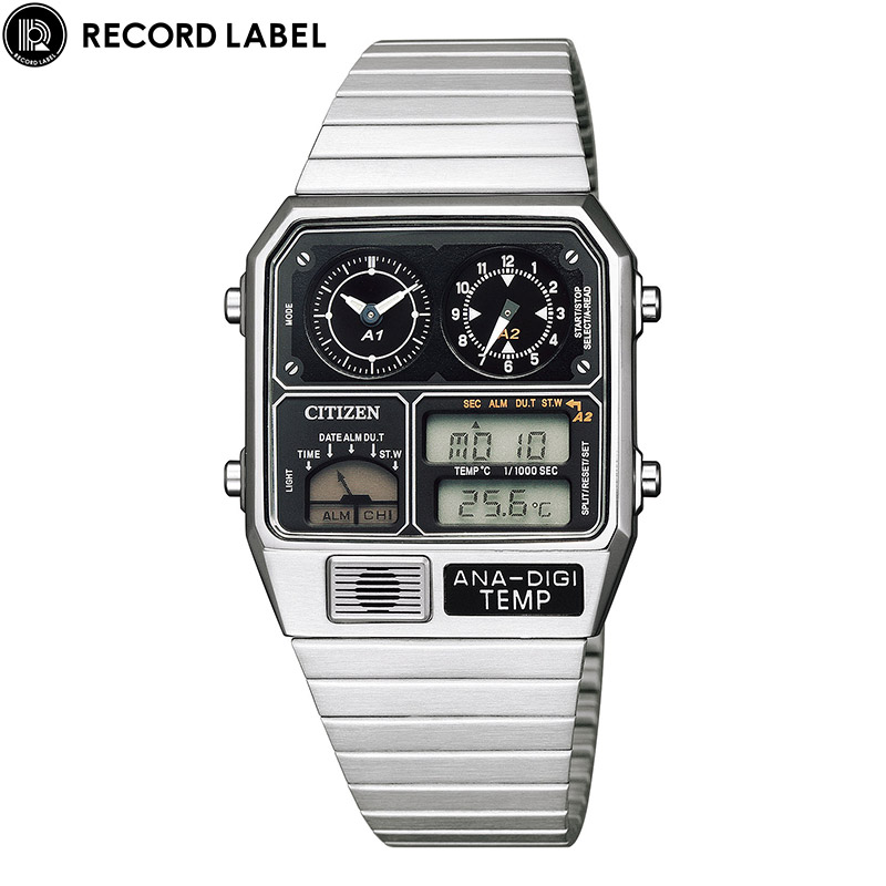 RECORD LABEL シチズン CITIZEN レコードレーベル ANA-DIGI TEMP