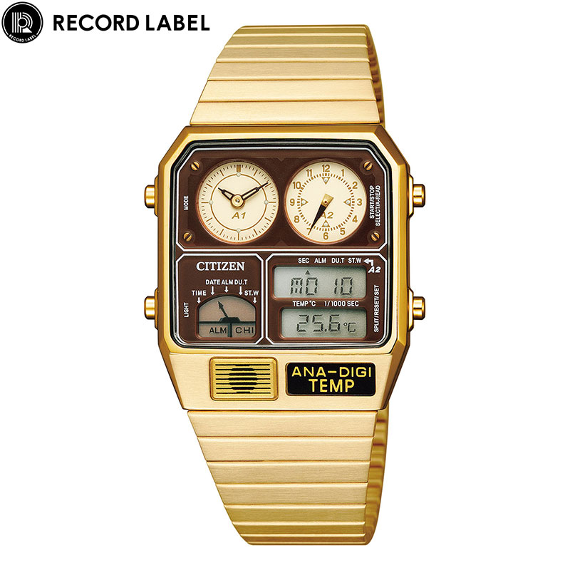 RECORD LABEL シチズン CITIZEN レコードレーベル ANA-DIGI TEMP