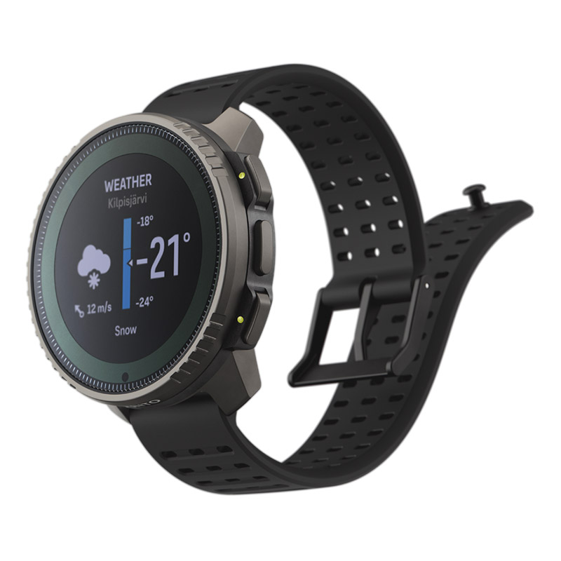 無金利ローン可 スント SUUNTO バーティカル チタニウム ソーラー ブラック VERTICAL Titanium Solar SS050858000 メンズ スマートウォッチの画像