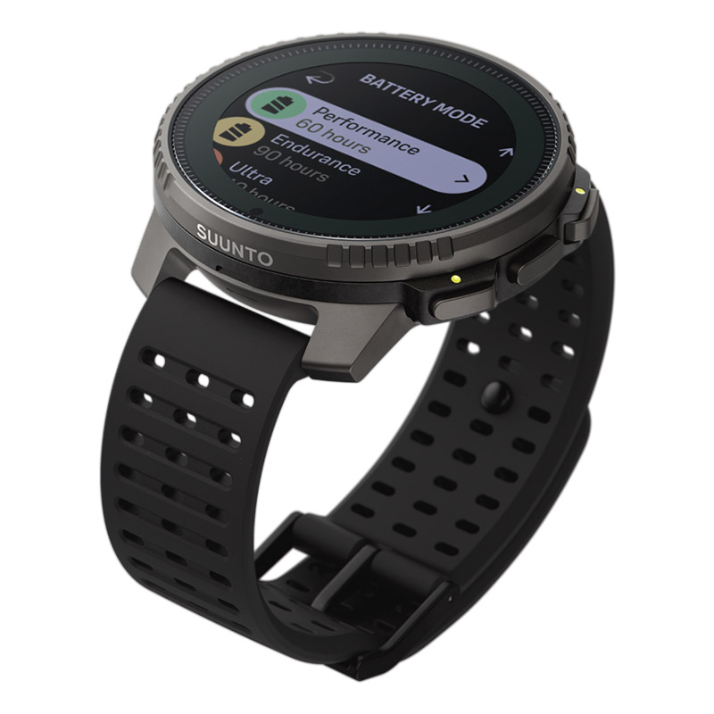 無金利ローン可 スント SUUNTO バーティカル チタニウム ソーラー ブラック VERTICAL Titanium Solar SS050858000 メンズ スマートウォッチの画像