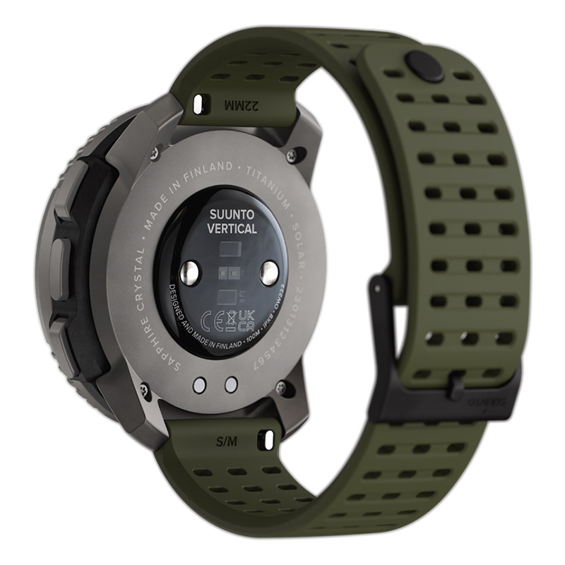 無金利ローン可 スント SUUNTO バーティカル チタニウム ソーラー フォレスト VERTICAL Titanium Solar SS050859000 メンズ スマートウォッチの画像