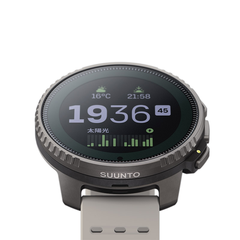 無金利ローン可 スント SUUNTO バーティカル チタニウム ソーラー サンド VERTICAL Titanium Solar SS050860000 メンズ スマートウォッチの画像
