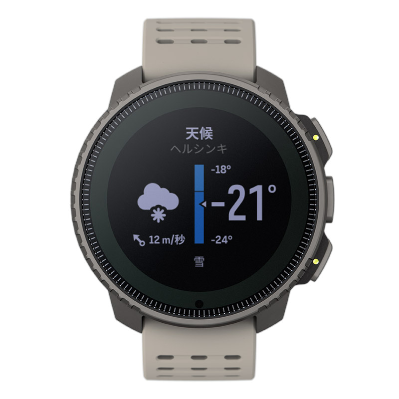 無金利ローン可 スント SUUNTO バーティカル チタニウム ソーラー サンド VERTICAL Titanium Solar SS050860000 メンズ スマートウォッチの画像