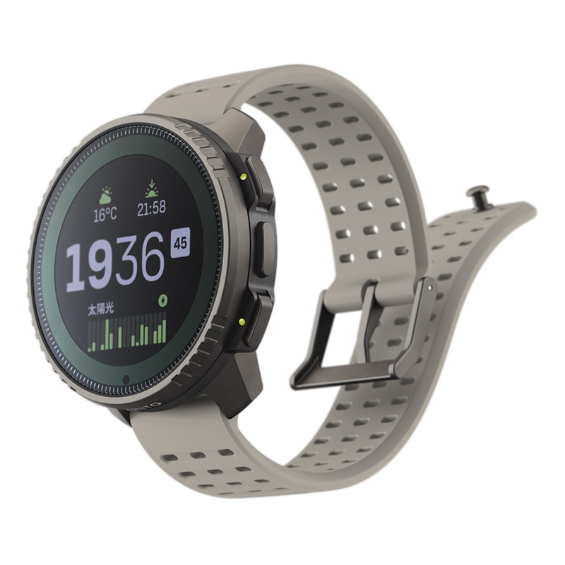 無金利ローン可 スント SUUNTO バーティカル チタニウム ソーラー サンド VERTICAL Titanium Solar SS050860000 メンズ スマートウォッチの画像