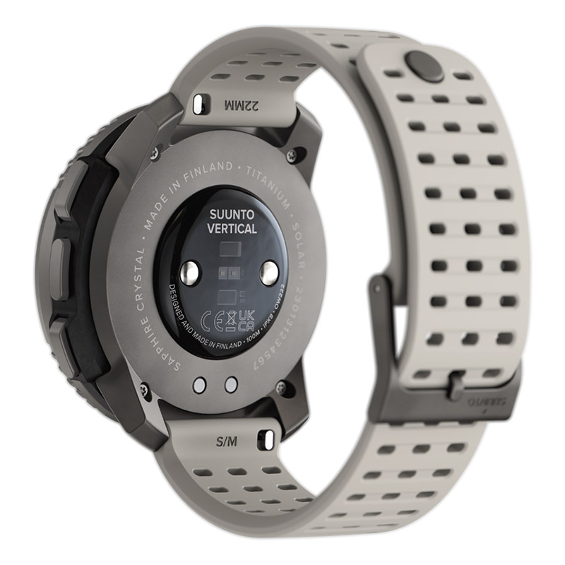 無金利ローン可 スント SUUNTO バーティカル チタニウム ソーラー サンド VERTICAL Titanium Solar SS050860000 メンズ スマートウォッチの画像