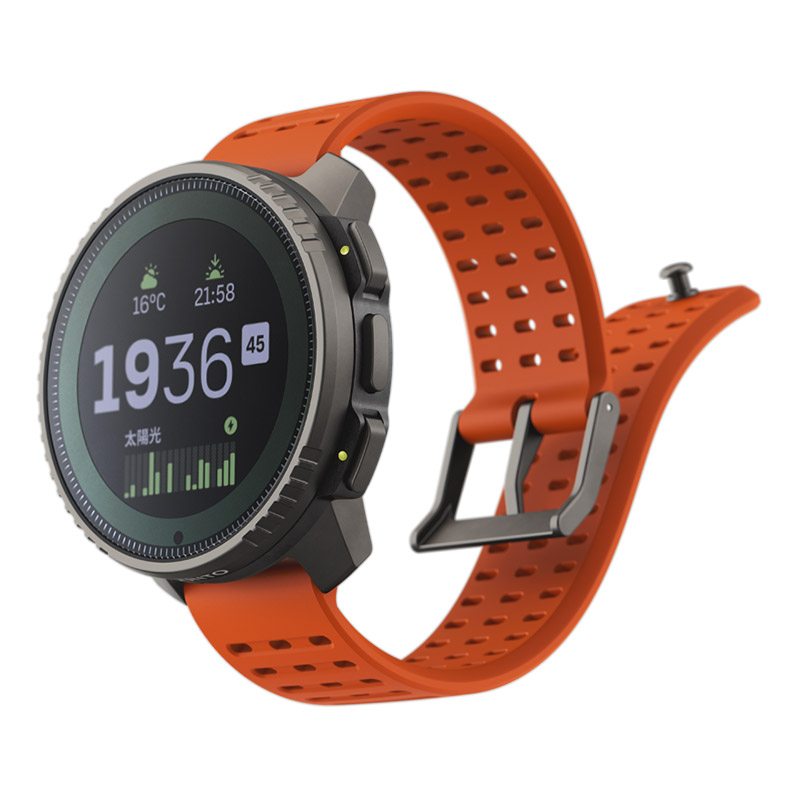 無金利ローン可 スント SUUNTO バーティカル チタニウム ソーラー キャニオン VERTICAL Titanium Solar SS050861000 メンズ スマートウォッチの画像