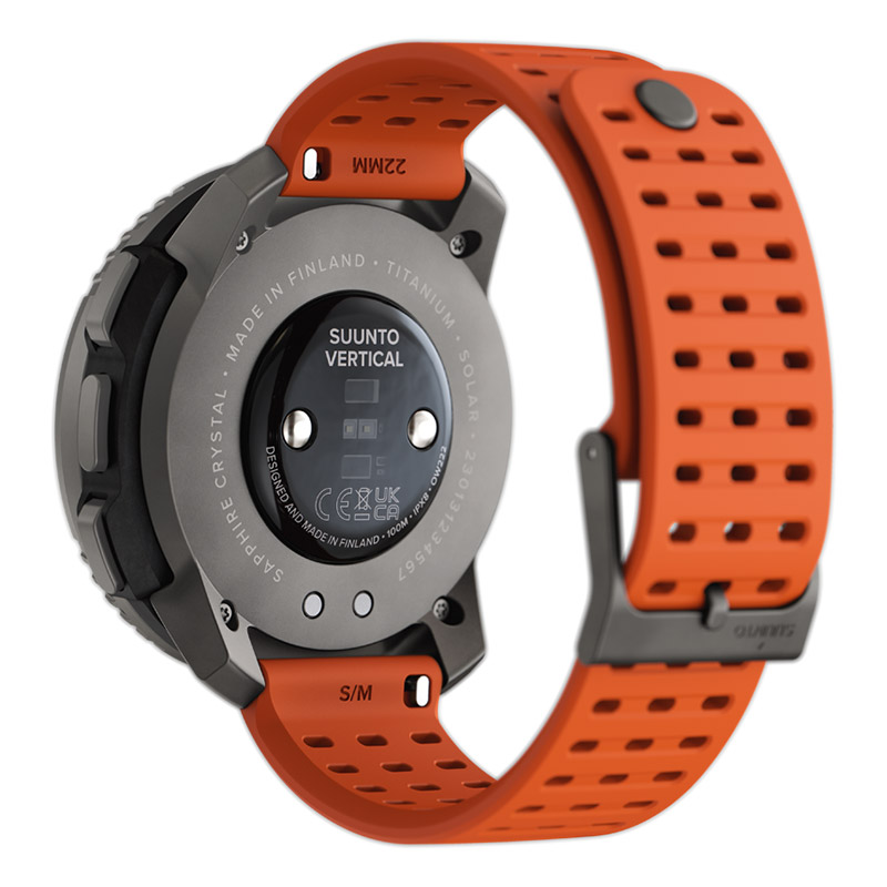 無金利ローン可 スント SUUNTO バーティカル チタニウム ソーラー キャニオン VERTICAL Titanium Solar SS050861000 メンズ スマートウォッチの画像