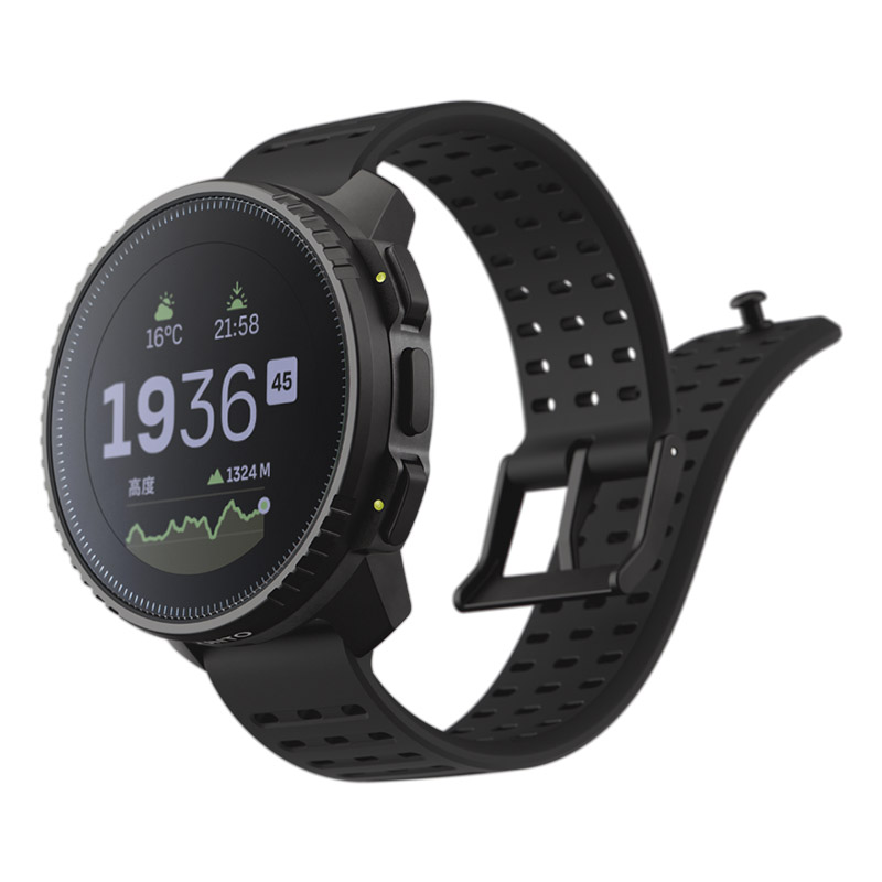 Suunto スント バーティカル STEEL SOLAR ブラック 超美品 SUUNTO（スント） 無金利ローン可 バーティカル オールブラック