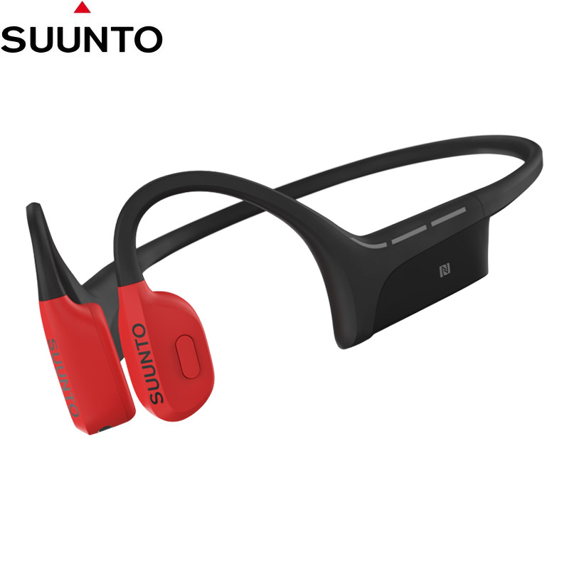 スント SUUNTO スント ウィング Suunto Wing Lava Red SS050944000 メンズ レディース オープンイヤー 骨伝導ヘッドホン イヤホン ハンズフリー 音楽 電話 通話の画像
