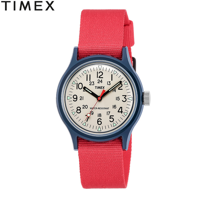 タイメックス 腕時計 TIMEX オリジナル キャンパー 36mm レッド