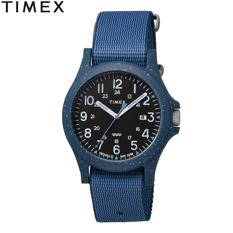 タイメックス TIMEX リクレイム オーシャン TW2V81800 メンズ レディース 腕時計 時計 海洋プラスチック アウトドア カジュアル  ウォッチ おしゃれ