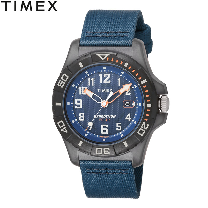 タイメックス TIMEX エクスペディション ノース フリーダイブ オーシャン TW2V40300 メンズ 腕時計 ソーラー 海洋プラスチック アウトドア カジュアル ウォッチ｜thewatchshopwebstore｜02