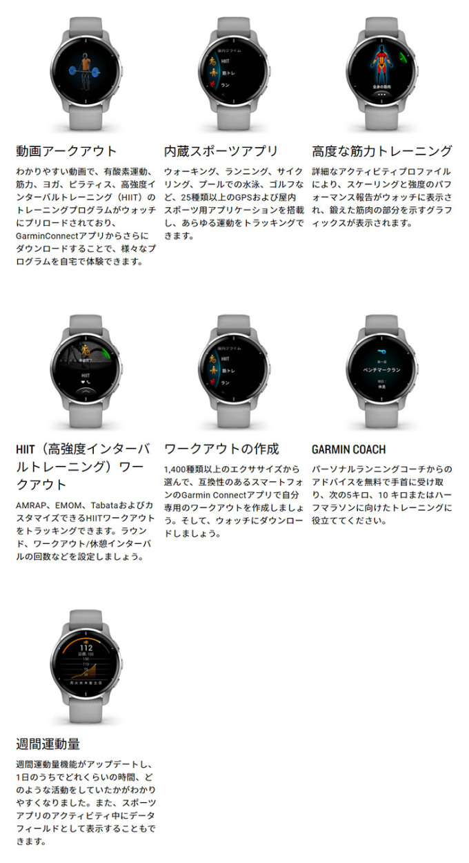 無金利ローン可 ガーミン GARMIN ヴェニュー2 ベニュー2 プラス Venu2