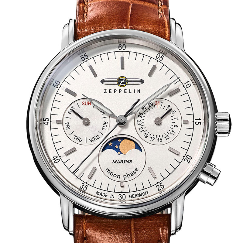 【半値以下】正規品 ツェッペリン ムーンフェイズ　8637-5 ZEPPELIN（ツェッペリン） 無金利ローン可 マリン MARINE 8637-1