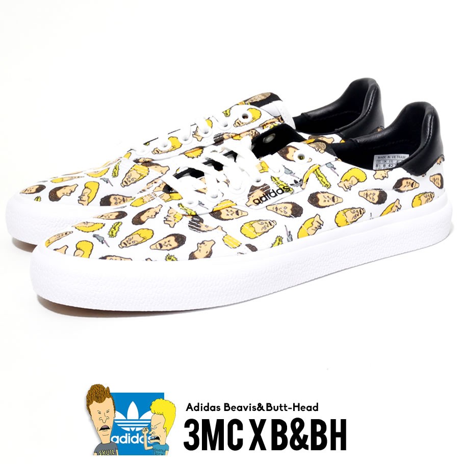 アディダス スケートボーディング Adidas Skateboarding コラボ スニーカー メンズ Usaモデル 3mc ビーバス アンド バットヘッド F350 Adft033 B系 Hiphop Third 通販 Yahoo ショッピング