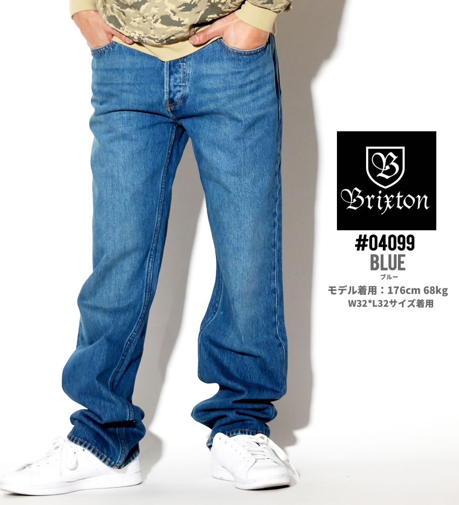 Brixton ブリクストン デニムパンツ メンズ ジーンズ メンズ Labor 5 Pkt Denimu スケーター ファッション メンズ Bxdt001 B系 Hiphop Third 通販 Yahoo ショッピング
