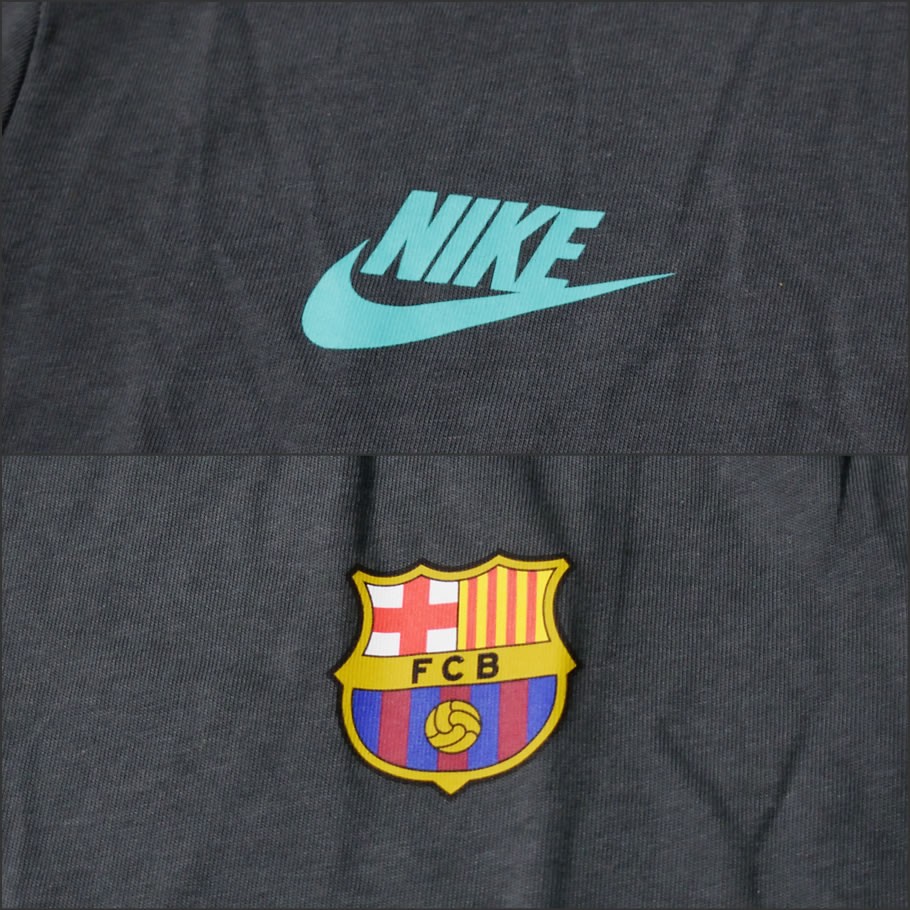 Nike ナイキ Tシャツ メンズ 大きいサイズ 半袖 ロゴt スウッシュ Swoosh サッカー バルセロナ バルサ ストリートファッション スポーツ Nktt036 B系 Hiphop Third 通販 Yahoo ショッピング