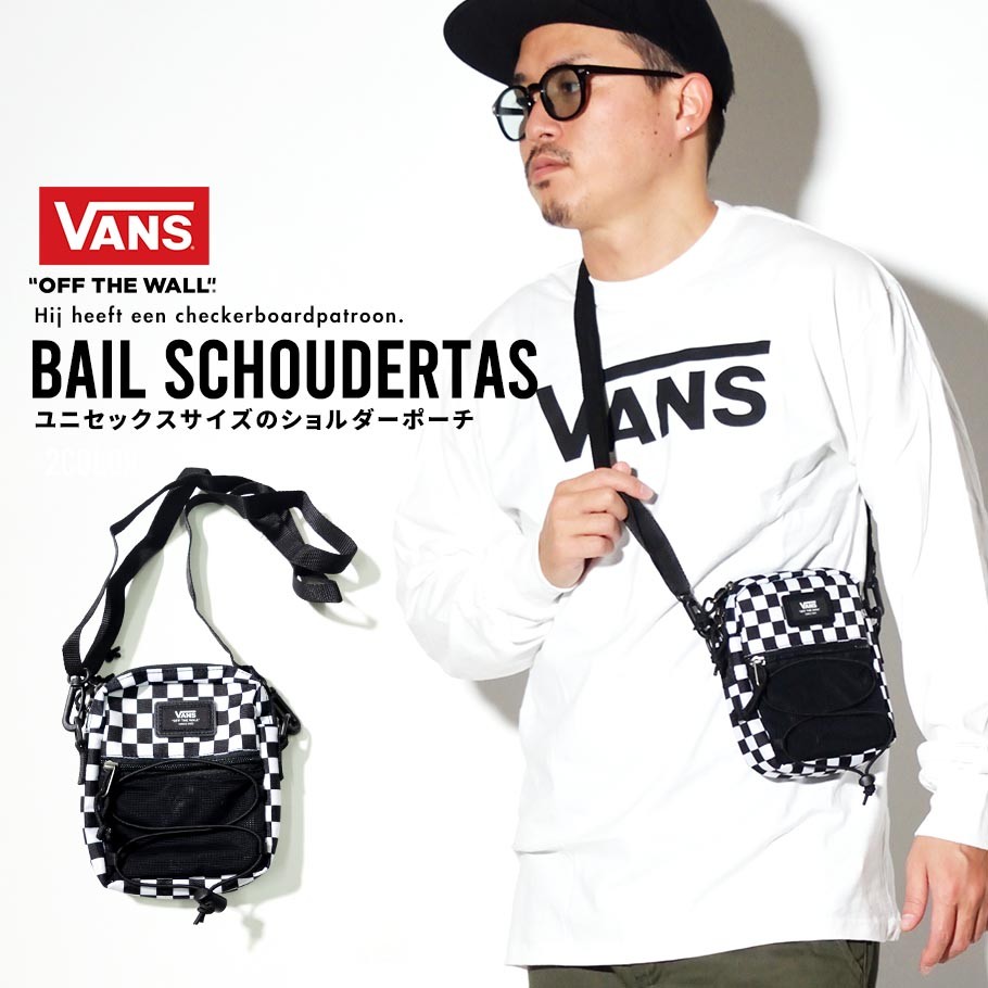 Vans バンズ ショルダーバック メンズ サコッシュ ミニポーチ スケーター ファッション メンズ ストリート系 Vn0a3i5shu0 Bail Shoulder Bag Vnbt013 B系 Hiphop Third 通販 Yahoo ショッピング