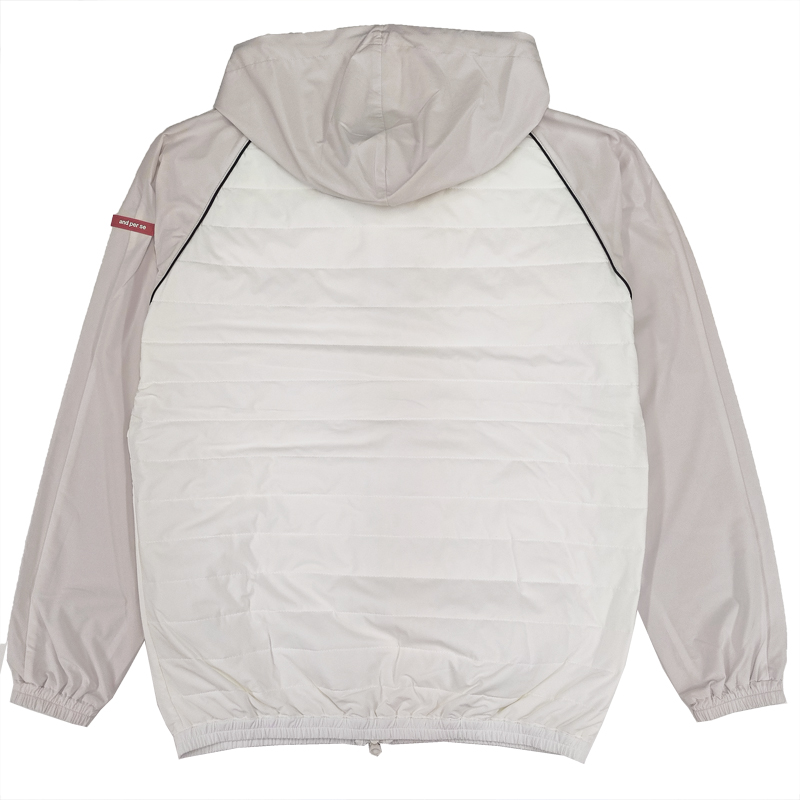 and per se（アンパスィ） メンズ フーディー ブルゾン バックウォーム