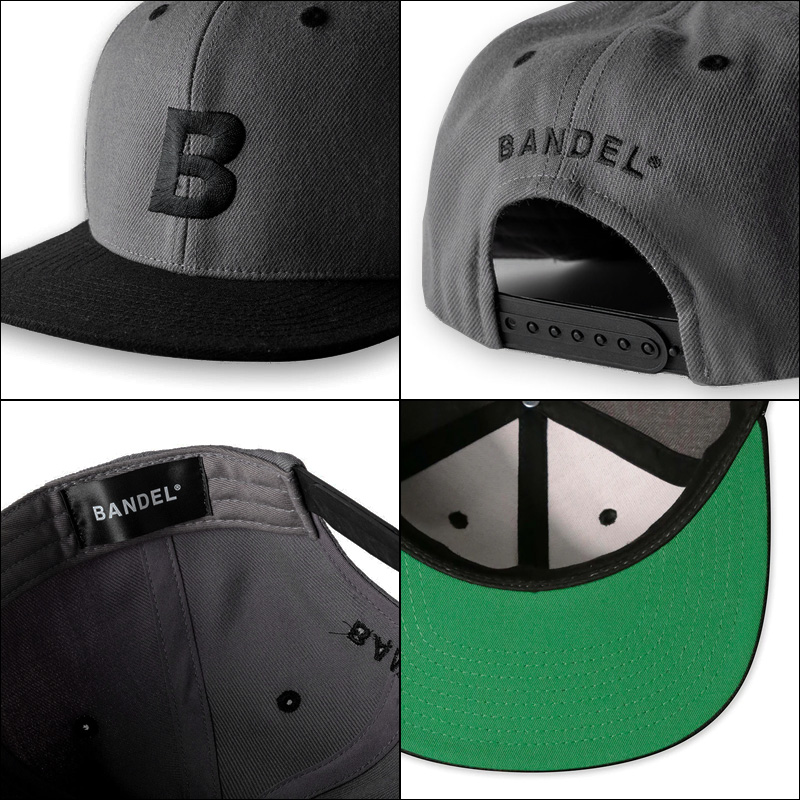BANDEL クーポン有 バンデル B-Logo フラットビル キャップ BAN