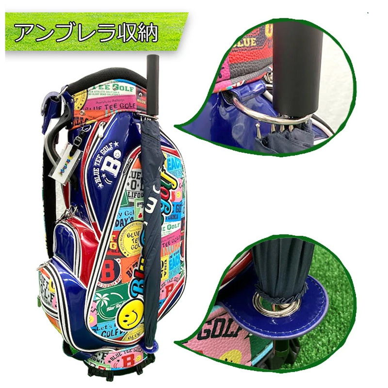 BLUE TEE GOLF（ブルーティーゴルフ） クーポン有 9型 ワッペン柄