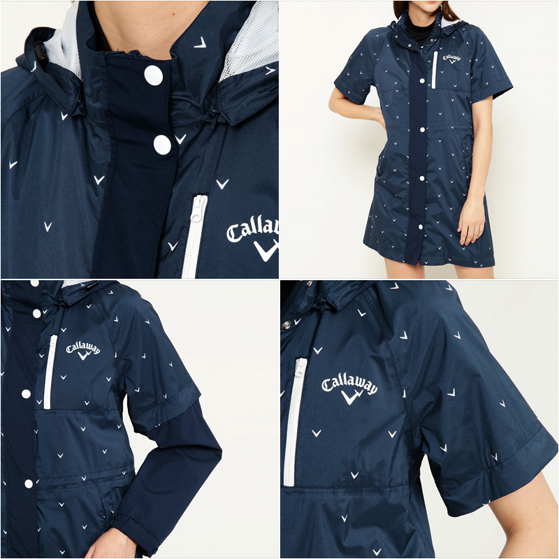 Callaway キャロウェイ レディース レインウェア ワンピース 耐