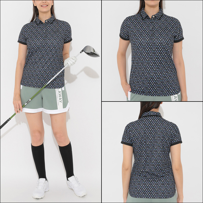 Callaway キャロウェイ レディース フラワープリント 半袖