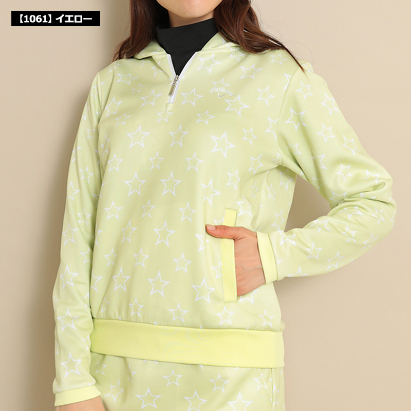 Callaway（キャロウェイ） レディース ハーフジップパーカー