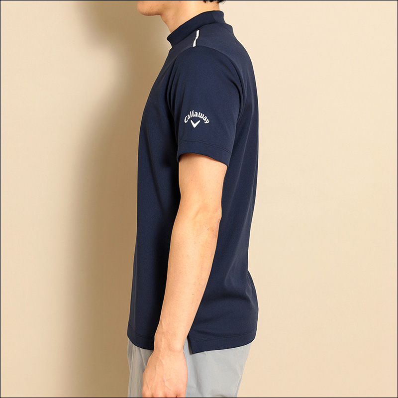 Callaway（キャロウェイ） メンズ モックネック 半袖シャツ C23134105