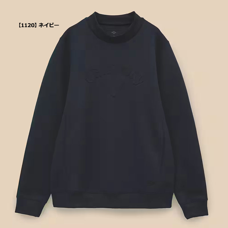 Callaway（キャロウェイ） メンズ モックネック 長袖 スウェット