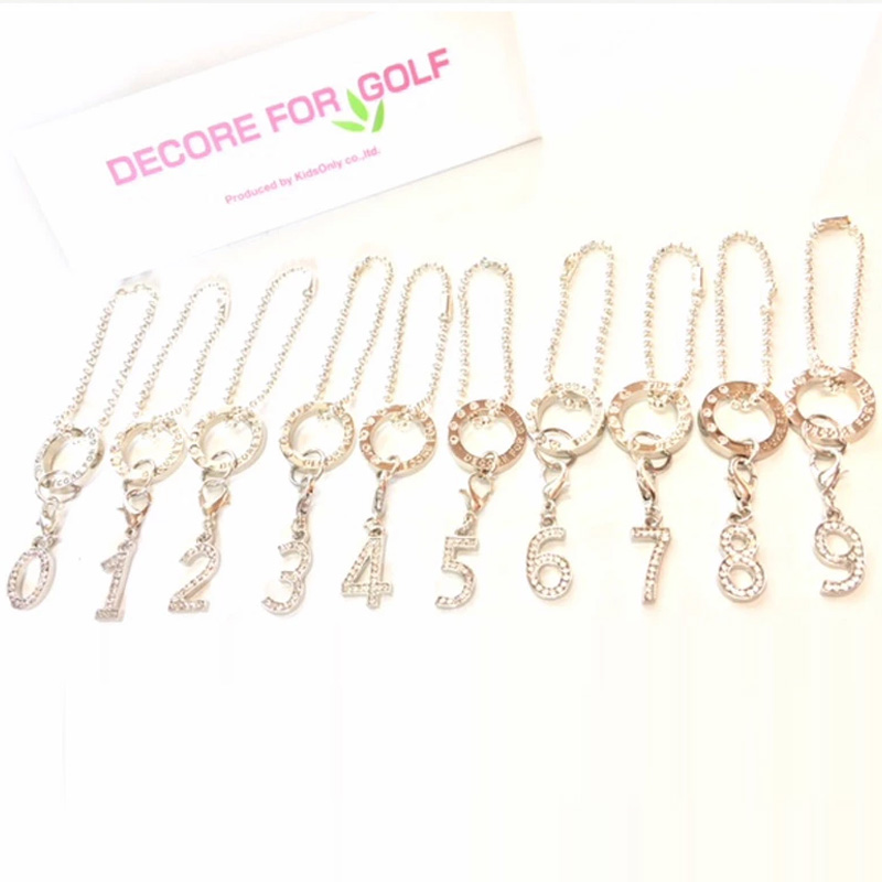 DECORE FOR GOLF デコレフォーゴルフ スワロフスキー ナンバー