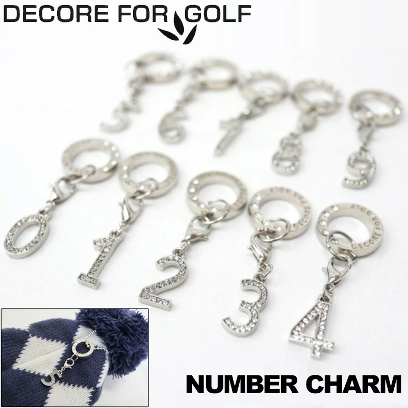 DECORE FOR GOLF デコレフォーゴルフ スワロフスキー ナンバー