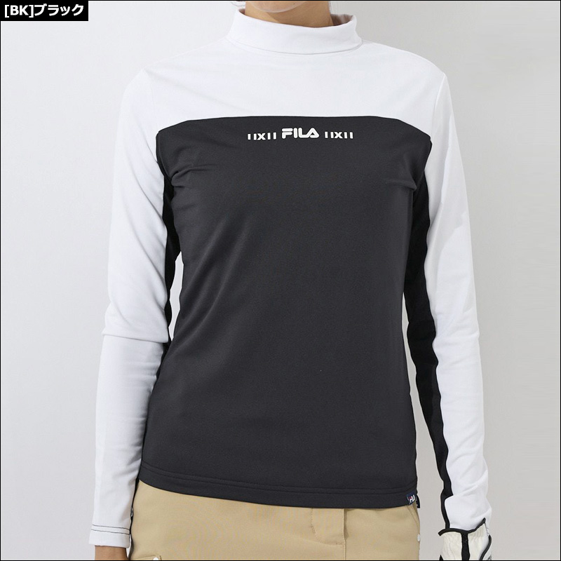 FILA GOLF SALE特価 フィラゴルフ レディース モックネック 長袖
