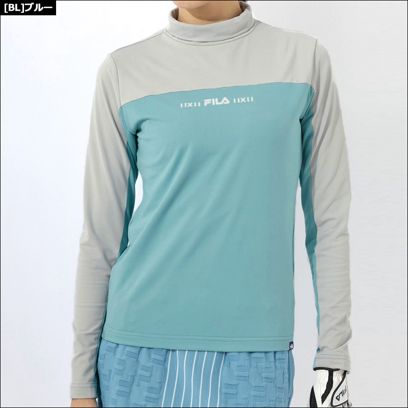 FILA GOLF SALE特価 フィラゴルフ レディース モックネック 長袖