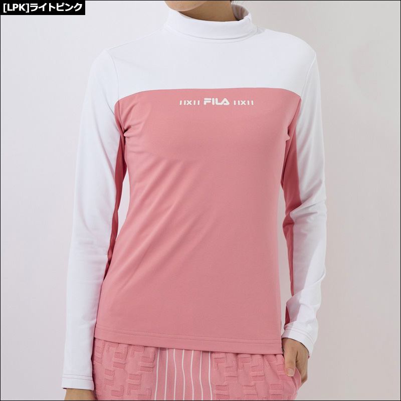 フィラゴルフ 半袖 モックネック ウェア ピンク Lサイズ 楽天市場】【クーポンで30%OFF】 FILA GOLF フィラゴルフ ゴルフ