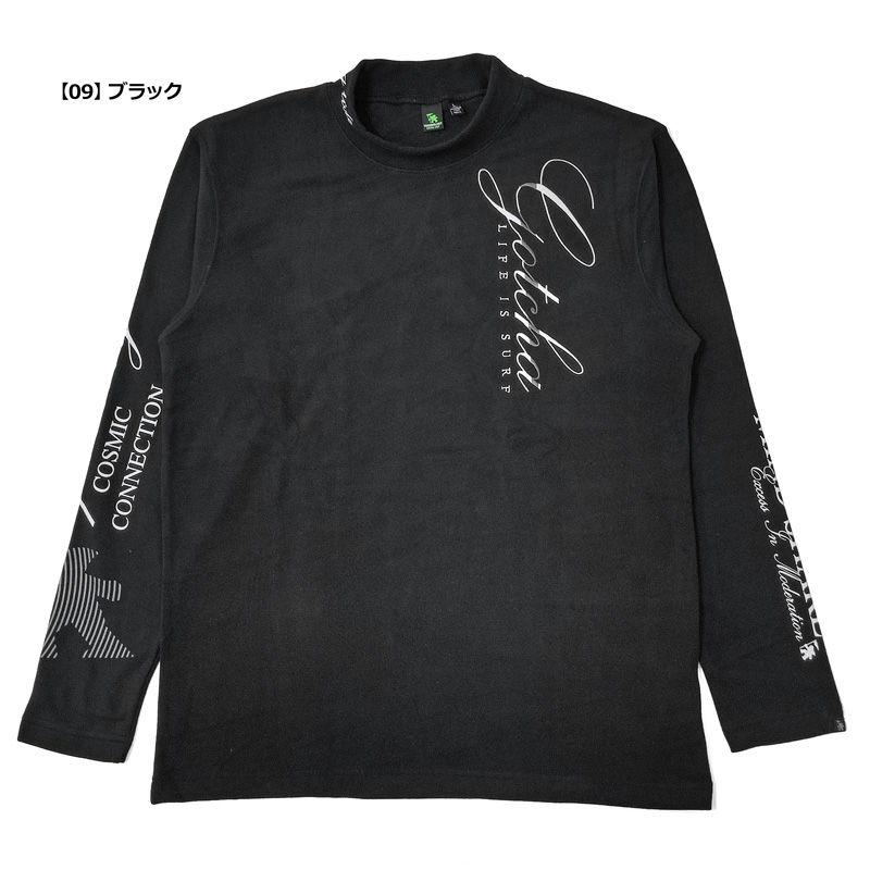 GOTCHA GOLF ガッチャゴルフ メンズ モックネック 長袖シャツ 吸汗速乾