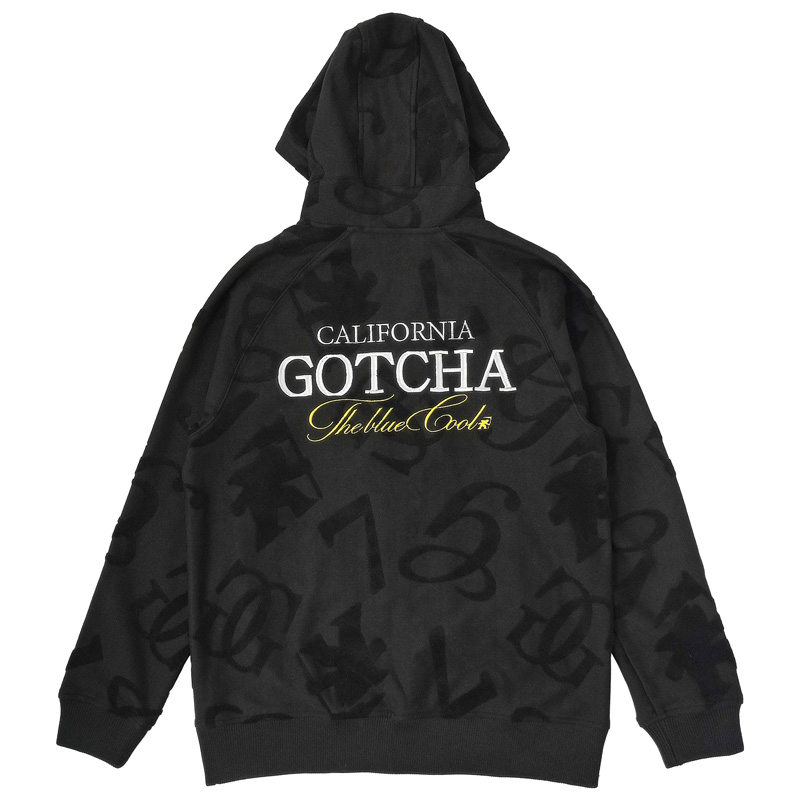GOTCHA - 新品⭐GOTCHA GOLF ガッチャ ゴルフ パーカージャケット⭐ブラック/S GOTCHA GOLF ガッチャゴルフ メンズ 長袖 パーカー ストレッチ