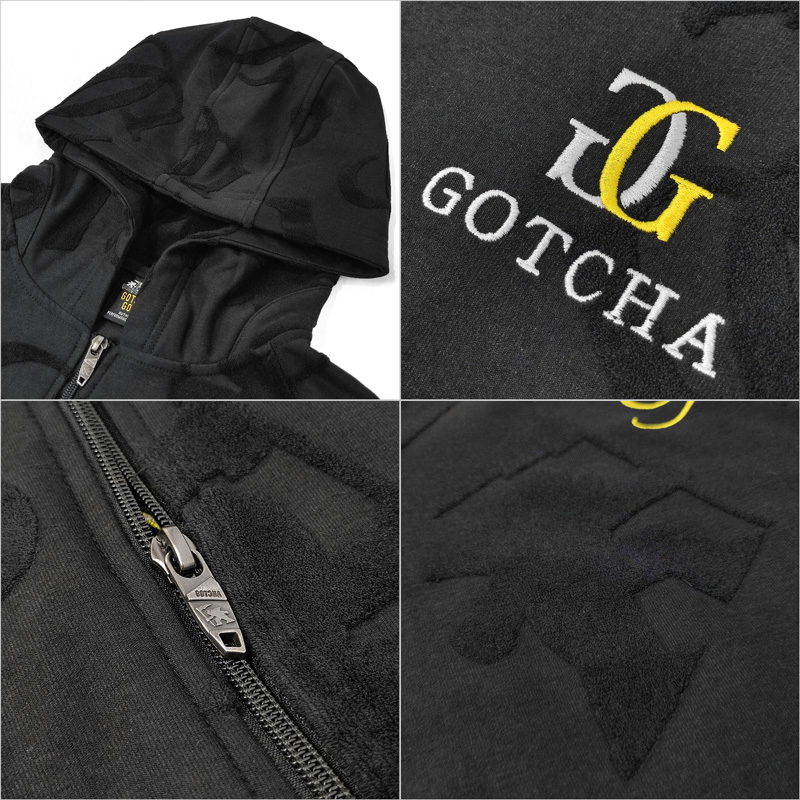GOTCHA GOLF ガッチャゴルフ メンズ 長袖 パーカー ストレッチ