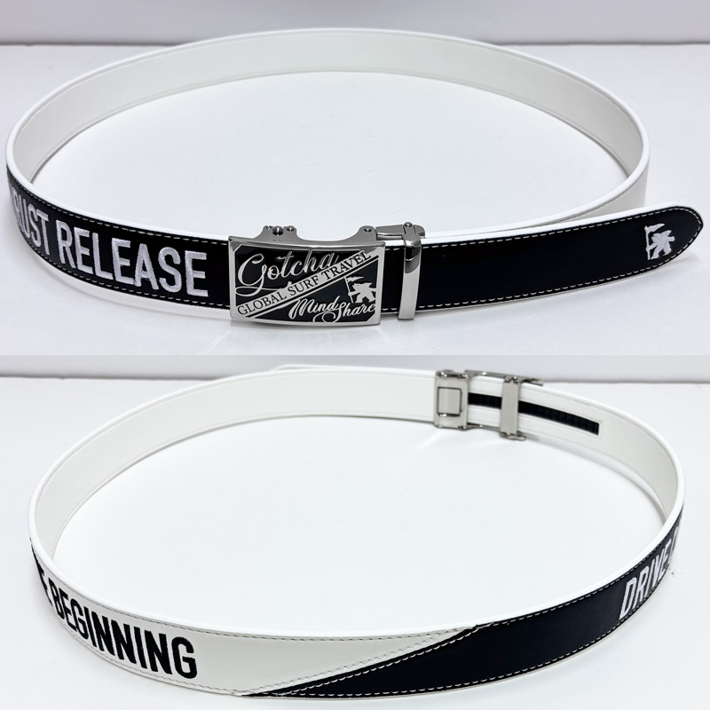 GOTCHA GOLF ガッチャゴルフ 2025 メンズ ホールレスベルト カラー切替