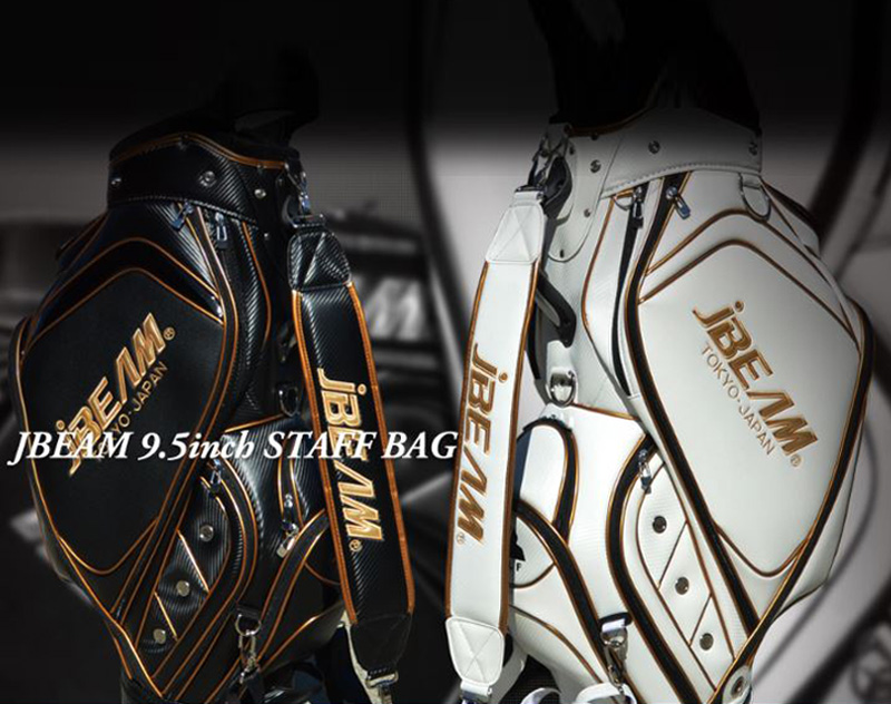 JBEAM 9.5型 3点式 キャディバッグ 9.5inch STAFF BAG TAAR