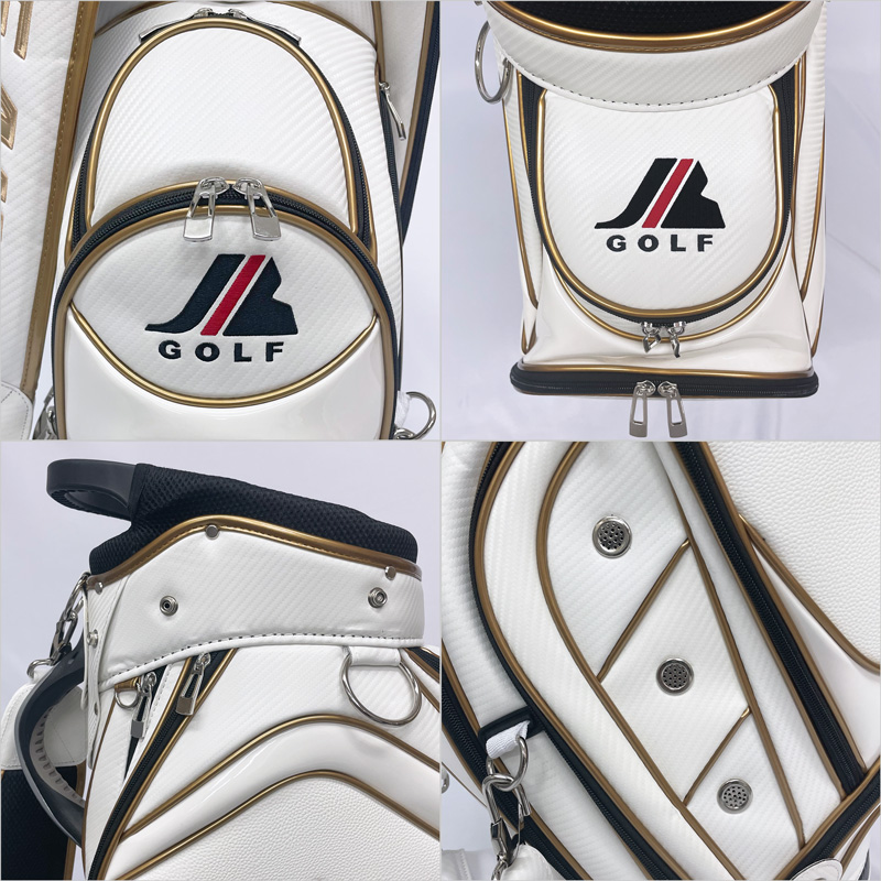 BEAMSGOLF 3点式 キャディバッグ アスリート向 ビームスゴルフ BEAMSGOLF - ビームス ゴルフ キャディバッグ 三点式 ツアー