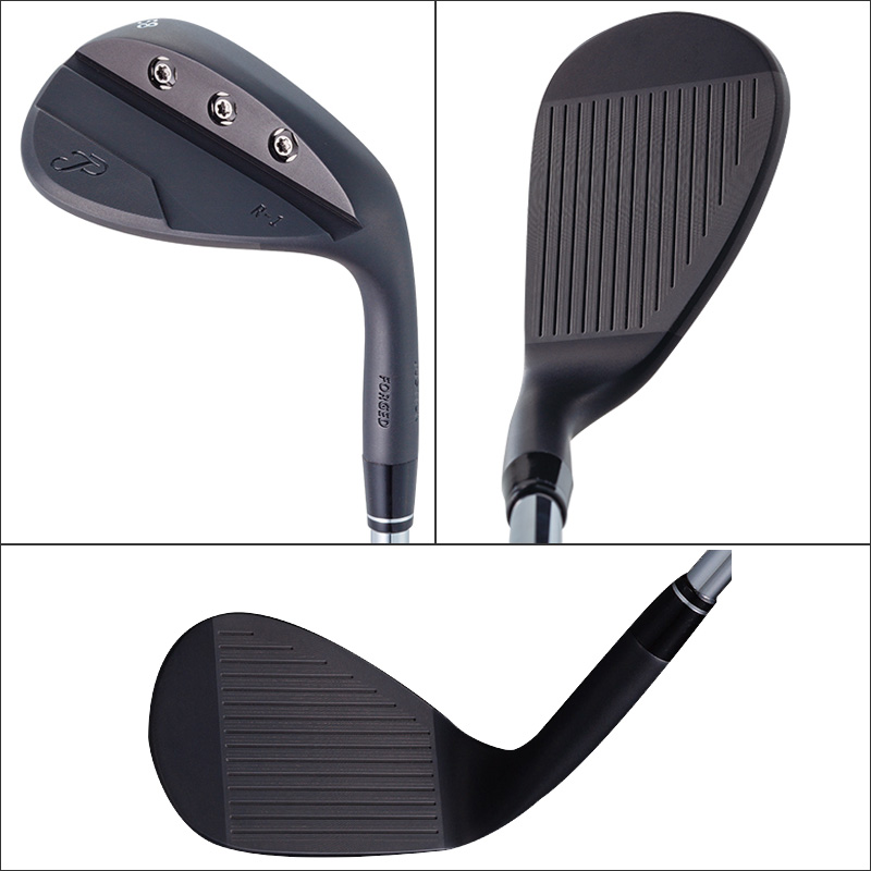 ジャスティック JPフォージド R-1 ウェッジ KBS TOUR-V WEDGE 装着