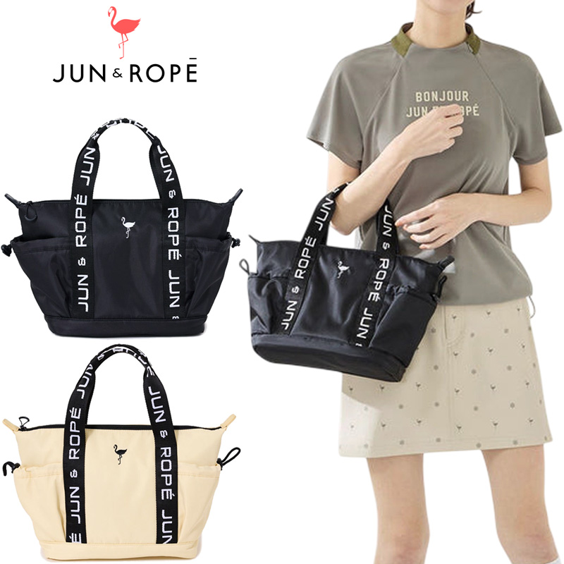 JUN&ROPE'（ジュンアンドロペ） JUN＆ROPE 2025 ミニトートバッグ ロゴ