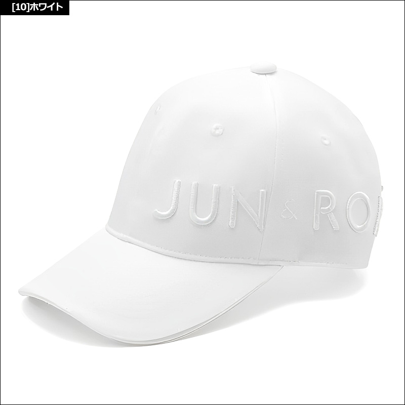 クーポン有 JUN＆ROPE レディース 吸汗速乾 キャップ ERU33010 サイド立体ロゴ刺繍 3SS2 ゴルフウェア 帽子 ジュン アンド ロペ  ジュンロペ JUN1