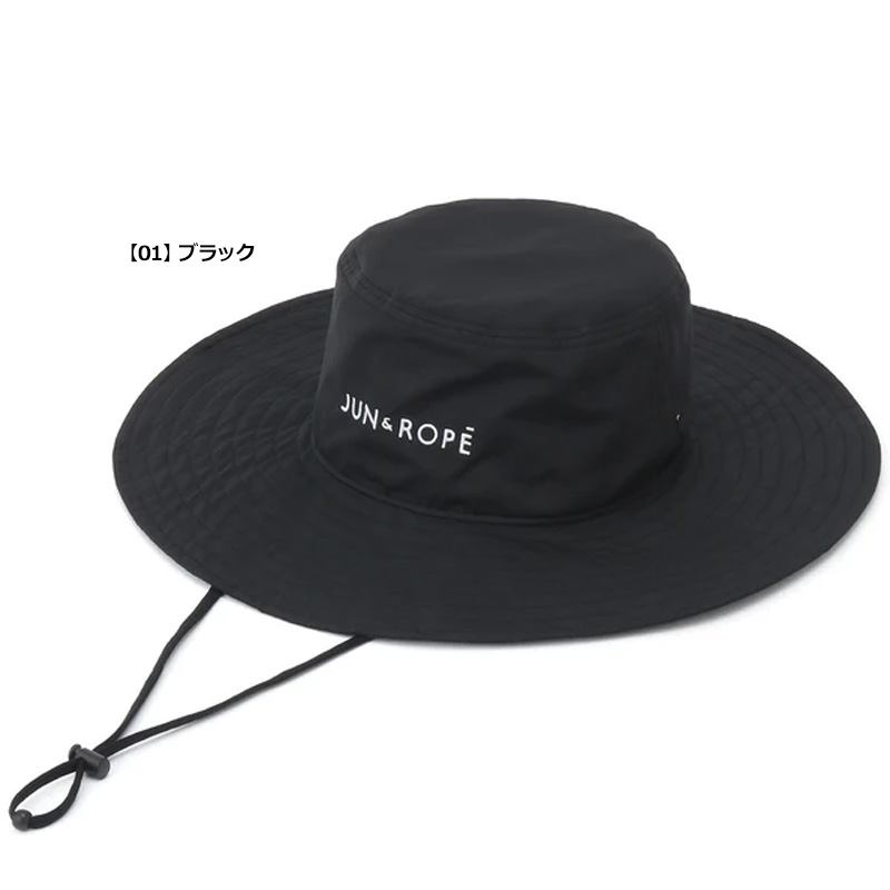 JUN＆ROPE 2025 バケットハット チェッカーボードジャガード ERU15150