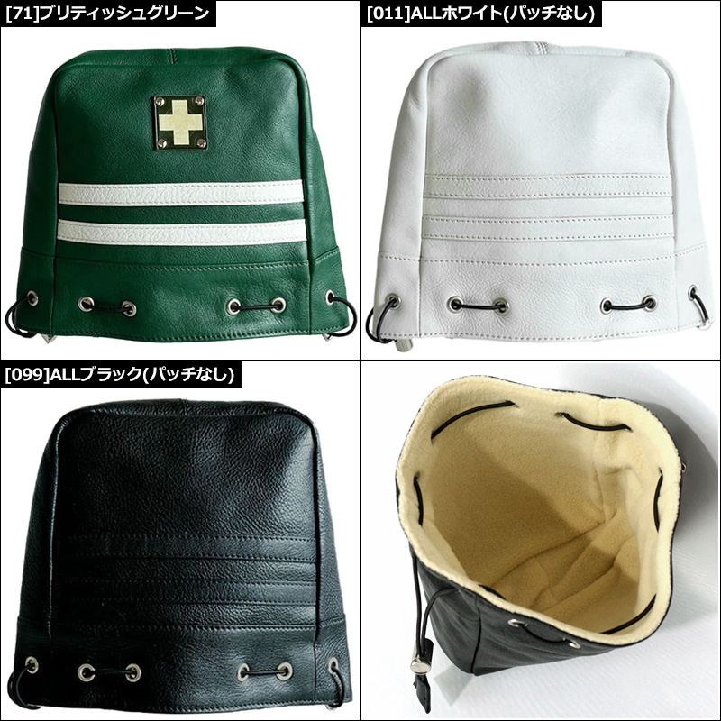 木の庄帆布 パイプフレーム★ヘッドカバー３点＆アイアンカバー付★良品★ 木の庄帆布 クーポン有 総革 アイアンカバー アイアン用