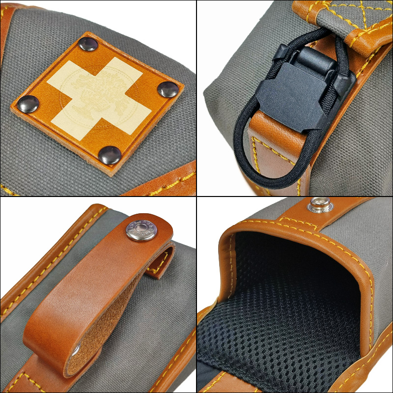 クーポン有 木の庄帆布 スコープケース キャンバス SCOPE CASE KHG 