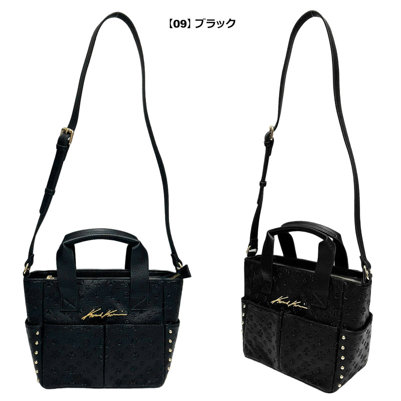 Karl Kani カールカナイゴルフ ミニトートバッグ モノグラム