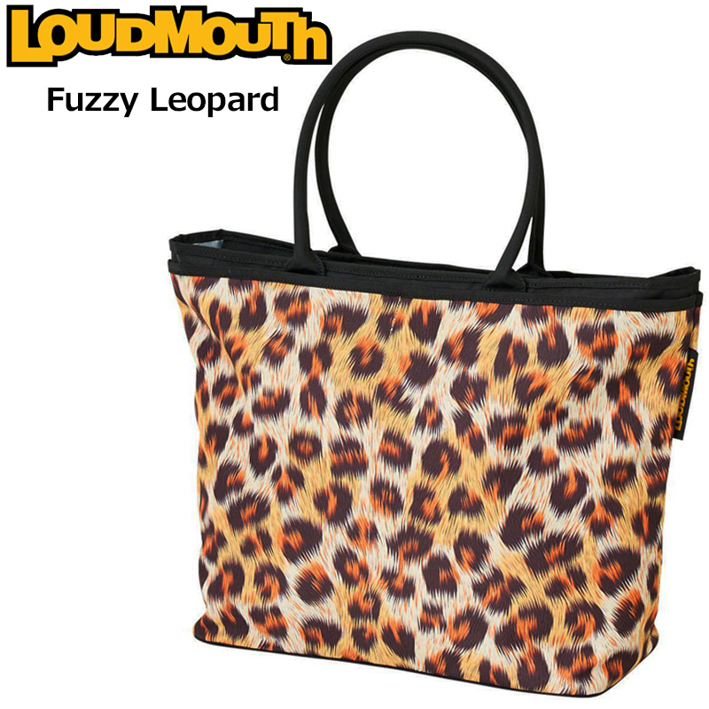 ラウドマウス ビッグ トートバッグ Fuzzy Leopard ファジーレオパード LM-TB0007 772984(334) 【日本規格】【新品】RCBR Loudmouth ゴルフ用バッグ 派手 ゴルフ用品 LOUDMOUTH（ラウドマウスゴルフ） ラウドマウス ビッグ トートバッグ